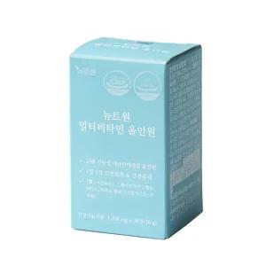 뉴트원 멀티비타민 올인원 종합 비타민 미네랄 영양제 30정