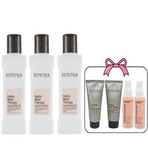 에스테티카 하이드라 멀티 테라피 170mlX3+여행용 100mlX4(샴푸1+헤어팩1+투페이스 2)