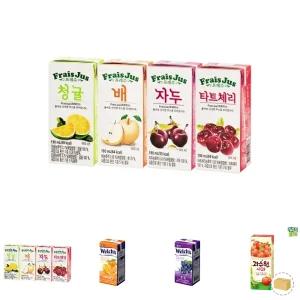 일화 프레주 드링크 4종 190mlx24팩/과일/음료/주스/쥬스/어린이/음료수/세트/아기/업소용