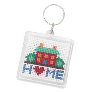 십자수 마이홈 열쇠고리 만들기 / 키링 가방고리 DIY 패키지