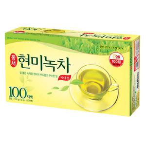 동서)현미녹차 100T
