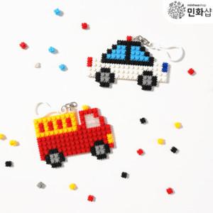 [오피스스쿨] 민화샵 디폼블럭 자동차 2세트 8mm 미니 나노블록 DIY