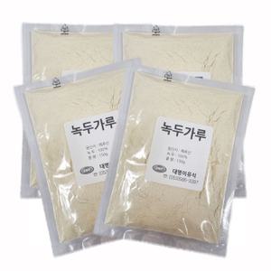 대명이유식 생 녹두가루 600g 녹두팩 미용 맛사지 분말