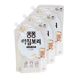 엘지 퐁퐁 주방세제 아침보리 포근한 곡물향 1200ml 3개 설거지