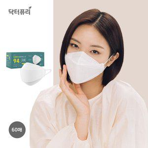[닥터퓨리] KF94 미세먼지 황사마스크 60매 (번들형) 입체마스크