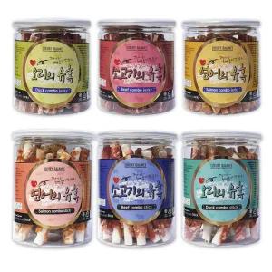 럭셔리발란스 유혹시리즈 강아지져키/스틱간식-오리/연어/소고기