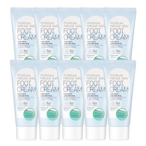바세린 모이스처 풋크림 60ml 10개 /데일리 고보습 케어