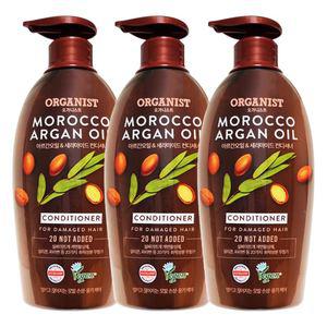 엘지 오가니스트 모로코 아르간오일 영양 컨디셔너 500mL X 3개