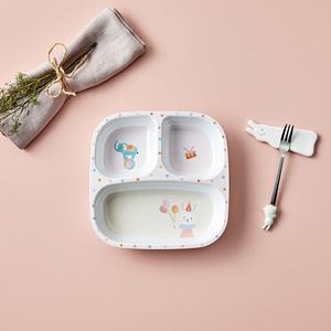 모던하우스 파티래빗 멜라민, 3칸, 나눔식판