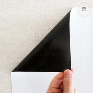 유리에 붙이는 벽지부착 화이트보드 벽면 자석 고무 칠판 대형