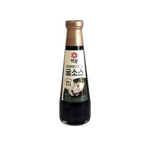 백설 프리미엄 굴소스 350g 1병 100프로 국산 굴