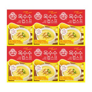 오뚜기 옥수수컵스프 3입 60g 6개