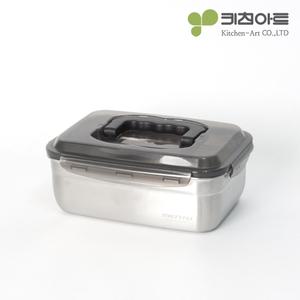 키친아트 스테인레스 밀폐용기 김치통