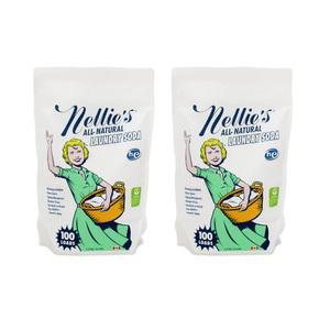[넬리] 소다 런드리 친환경 세탁세제 (100회) 파우치 1.5kg x 2개