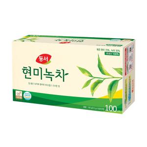 동서 국산 현미녹차 100T