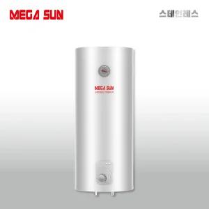 메가썬 스텐 전기온수기 50리터 하향식 벽걸이 50L 스테인레스