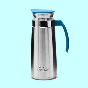 키친아트 물병 라팔 스텐물병 1300ml 블루 물통