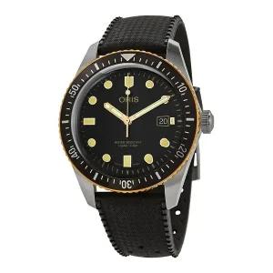 Oris 오리스 다이버 식스티파이브 오토매틱 블랙 다이얼 42mm 남성용 시계 01 733 7720 4354
