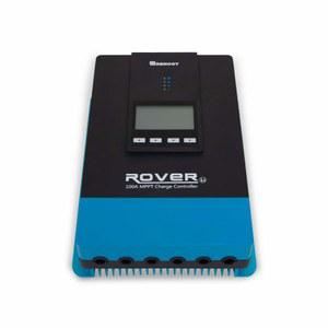 Renogy 100A 12V /24V /36V /48V DC 입력 MPPT 태양열 충전 컨트롤러 자동 매개 변수 조절 가능한 LCD 디스플레이 패널 레귤레이터, 겔 밀봉 플러딩 및 리튬 배터리, 로버 100A, 블랙