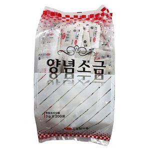 [기타]MZ순대양념일회용소금 3gX200포