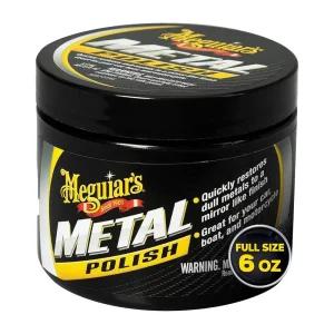 맥과이어스 Meguiar's 메탈 폴리쉬 - 자동차의 크롬, 스테인리스 스틸 및 광택 알루미늄을 밝게 하고 복원