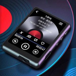 MP3 MP4 무손실 음악 플레이어 풀 터치 스크린 블루투스 호환 음성 녹음기 지지대 FM 라디오 녹음 전자책