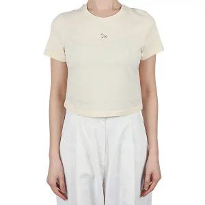 메종키츠네 25SS 여성 베이비 폭스 반팔티 마블 MW00105KJ0008 0134