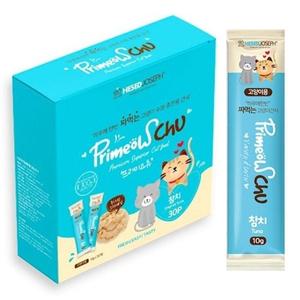 헤세드요셉 프리미요 츄 고양이 간식 (참치) (10g x 30개입) (1박스)