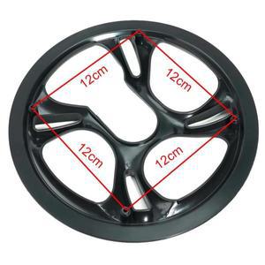 MTB 자전거 크랭크셋 체인 휠 커버 가드 프로텍터 4 홀 링 보호 사이클링 부품 48T 12cm