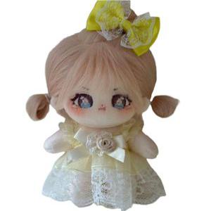 10cm 인형 몸체 무속성 여자인형 세트 아이돌 솜인형 무골 솜깅이 여자 별 옷걸이 망토