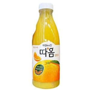 [빙그레] 따옴 오렌지 730ml b42393