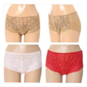 화려하고 고급스런 자수를 사용한 전체망사팬티3컬러택1 BP955ALBP