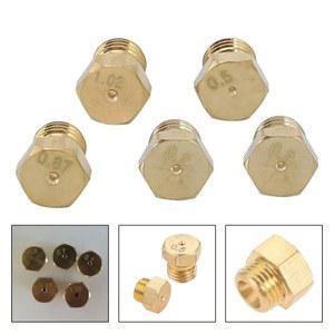 5PCS LPG 가스 제트 조리기구 액세서리 프로판 키트 호브 버너 부품 인젝터 노즐 변환 세트