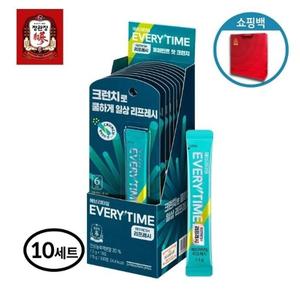 정관장 에브리타임 리프레시 1.5g 100포 + 쇼핑백 동봉 - 프로폴리스 자일리톨 인삼농축액 상쾌함