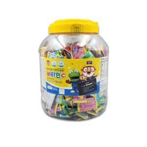 뽀로로 비타민C 500정 어린이 비타민간식 어린이집 구디백 H