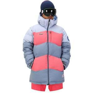[SUGAPOINT]남성 스노보드 스키 다운 자켓. 고어텍스 기능. 남자 보드복 스키복 패딩 점퍼. Salty J-B.Blue