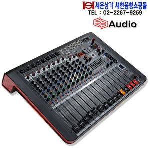 JS-12P, 12채널 파워드믹서앰프 2400W,블루투스,USB,녹음,DSP이펙터,개별 팬텀파워 기능 내장,E3 Audio