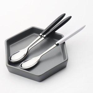 [블룸엣홈] 헥사곤 스텐 티스푼 3P (색상선택)