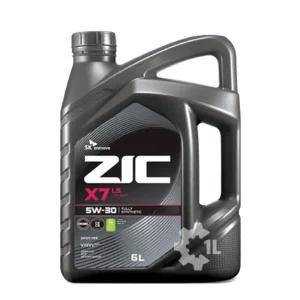 SK루브리컨츠 지크 X7 LS 5W30 6L 합성디젤엔진오일