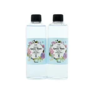 레진아트 크리스탈에폭시레진 500ml 세트(AB혼합형)