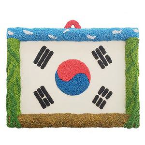 태극기 액자 만들기 클레이 포함