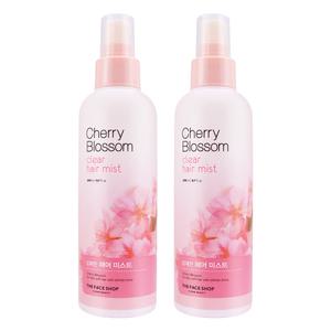 더페이스샵 체리블라썸 클리어 헤어미스트 200ml 2개