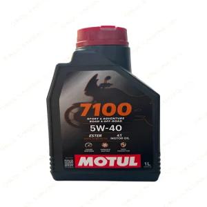 모튤 7100 4T 5W40 1L, API SP, JASO MA2, 오토바이용 100%합성엔진오일