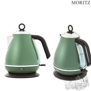 모리츠 레트로 빈티지 무선 전기 주전자 그린 1.7L 전기포트 MO-2KG670H 커피포트