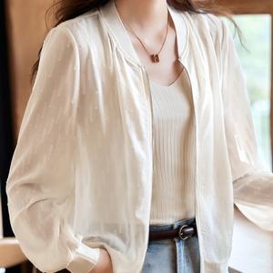 [휴드]몬케인 화이트 여름 자켓