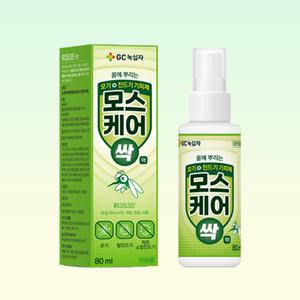 녹십자 모스케어 싹 80ml 모기 진드기 기피제