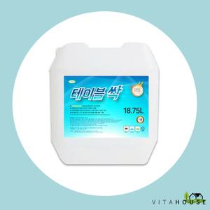 비바크린 테이블싹 18.75L 세정제 x 1개 기름때 주방 식당 식탁클리너 대용량 V