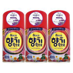 산도깨비 방향제 자동분사 리필 라벤더 290mL X 3개