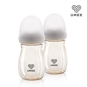 [유미] PPSU 260ml 레벨업젖병 오트밀 2개입 (젖꼭지 미포함)