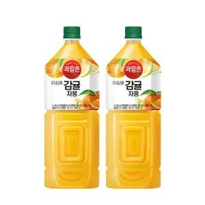 [코카콜라][코카콜라직영]  과일촌 감귤자몽 2.0PET X6